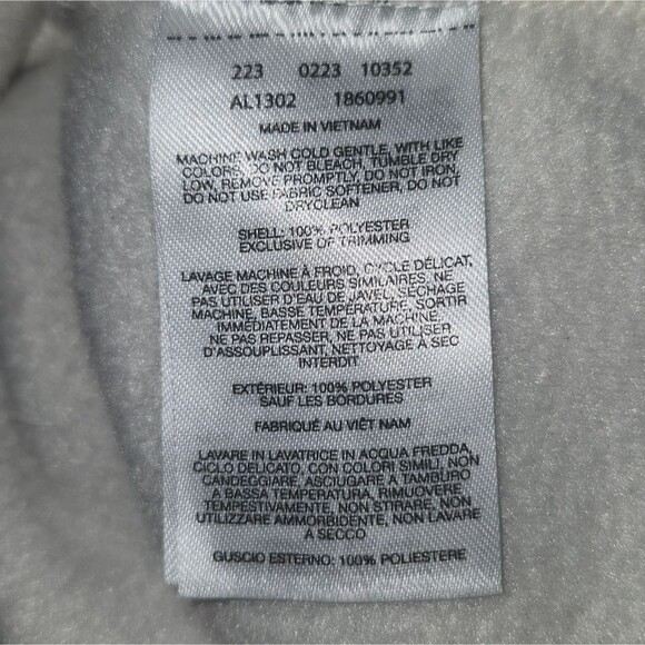 Columbia Cream Benton Spring Half Snap Fleece Pullover. Sz. M - Picture 4 of 8